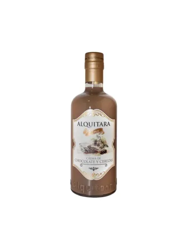 Crema de chocolate y cerezas